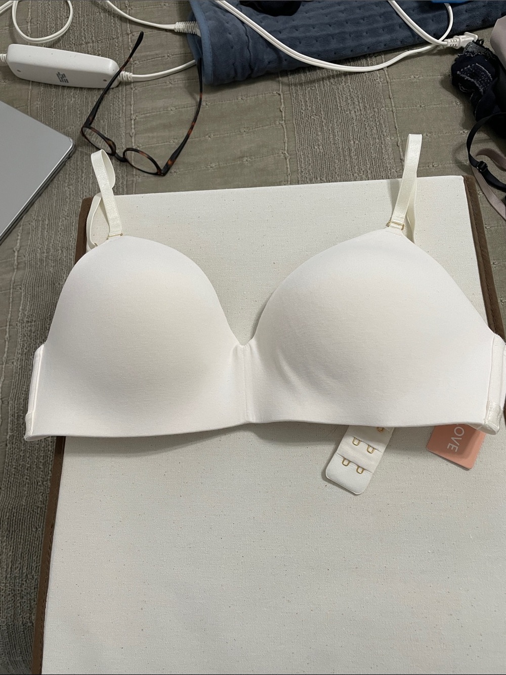 ThirdLove Wireless Cotton T-Shirt Bra Size 32C 1/2